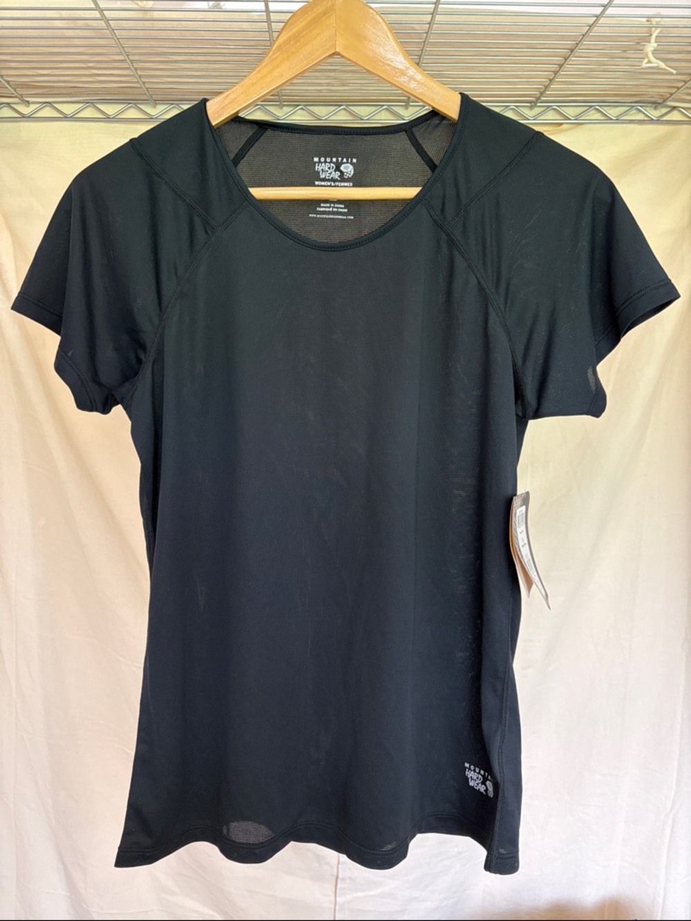 Mountain Hardwear Black Short-Sleeve Performance Tee